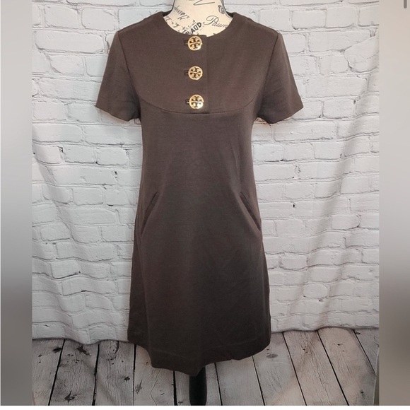 Tory Burch Dresses & Skirts - Tory Burch Wool Blend Mini Dress in Brown - Size XS
